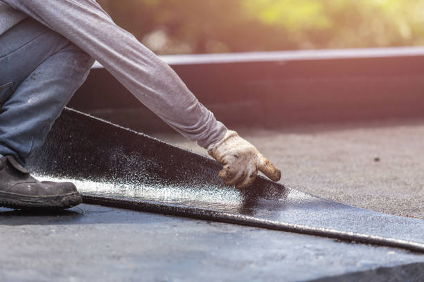Professional Exterior Waterproofing technician working in Elmwood, IL